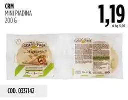 Carico Cash & Carry Mini piadina Casa mia piada offerta
