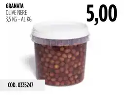 Carico Cash & Carry Granata olive nere offerta