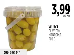 Carico Cash & Carry Velleca olive con mandorle offerta