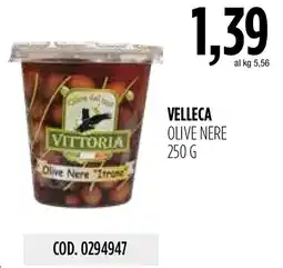 Carico Cash & Carry Velleca olive nere offerta