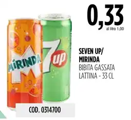 Carico Cash & Carry Seven Up/ Mirinda bibita gassata offerta