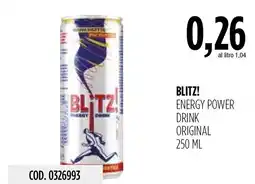 Carico Cash & Carry Blitz! energy power drink original offerta