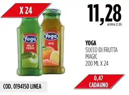 Carico Cash & Carry Yoga succo di frutta magic offerta