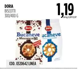 Carico Cash & Carry Doria Biscotti Bucaneve Maxigocce XL offerta