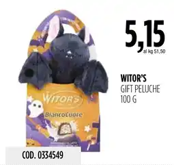 Carico Cash & Carry Witor's gift peluche offerta