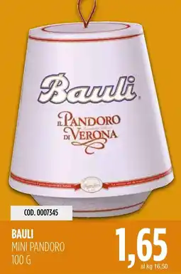 Carico Cash & Carry Bauli mini pandoro offerta