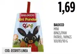Carico Cash & Carry Balocco mini bings/paw patrol/wings offerta