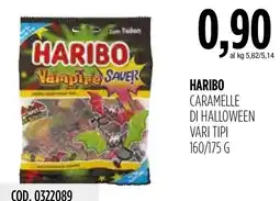 Carico Cash & Carry Haribo caramelle di halloween offerta