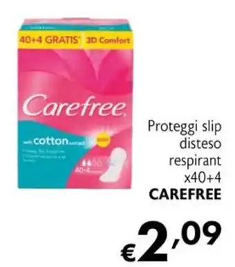 Proteggi slip disteso respirant CAREFREE