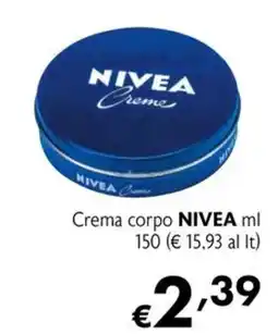 Maxi Supermercati Crema corpo NIVEA offerta