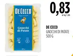 Carico Cash & Carry De Cecco Gnocchi di Patate offerta