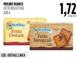 Carico Cash & Carry Mulino Bianco Fette Biscottate offerta