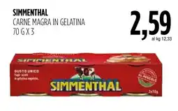 Carico Cash & Carry Carne magra in gelatina Simmenthal offerta