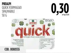 Carico Cash & Carry Quick formaggio spalmabile offerta