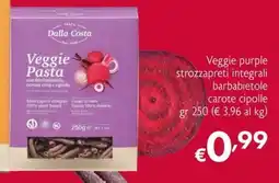 Maxi Supermercati Veggie purple strozzapreti integrali barbabietole carote cipolle offerta