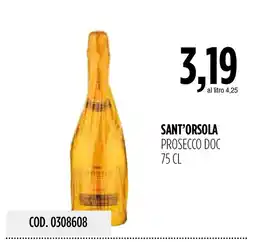 Carico Cash & Carry Sant'Orsola Prosecco Doc offerta