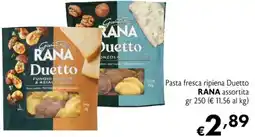 Maxi Supermercati Pasta fresca ripiena Duetto RANA assortita offerta