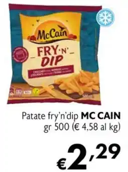 Maxi Supermercati Patate fry'n'dip MC CAIN offerta