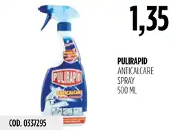 Carico Cash & Carry Pulirapid anticalcare spray offerta
