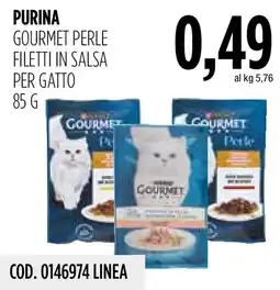 Carico Cash & Carry Purina Gourmet Perle Filetti in Salsa per Gatto offerta