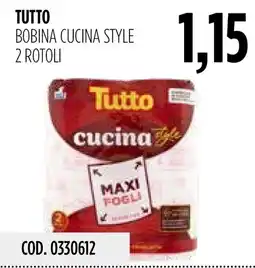Carico Cash & Carry Tutto bobina cucina style offerta