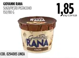 Carico Cash & Carry Giovanni Rana sugo/pesto pistacchio offerta