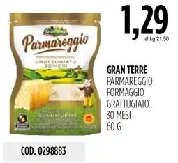 Carico Cash & Carry Parmareggio formaggio grattugiato offerta