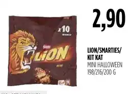 Carico Cash & Carry Lion/Smarties/Kit Kat mini halloween offerta