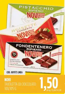 Carico Cash & Carry Novi Tavoletta di cioccolato offerta
