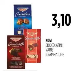 Carico Cash & Carry Novi cioccolatini varie grammature offerta