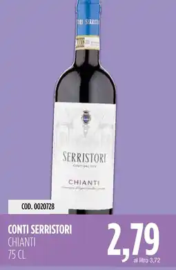 Carico Cash & Carry Conti Serristori Chianti offerta