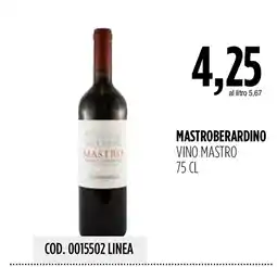 Carico Cash & Carry Vino Mastro Mastroberardino offerta