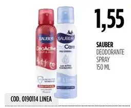 Carico Cash & Carry Sauber deodorante spray offerta