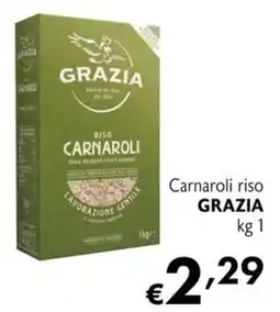 Maxi Supermercati Carnaroli riso GRAZIA offerta
