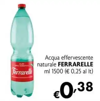 Acqua effervescente naturale Ferrarelle