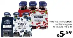 Maxi Supermercati Frutta viva succo ZUEGG offerta