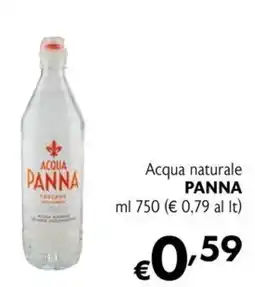 Maxi Supermercati Acqua naturale Panna offerta