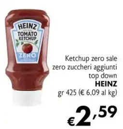 Maxi Supermercati Ketchup zero sale zero zuccheri aggiunti offerta