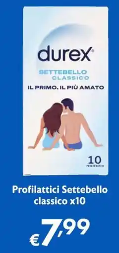 Maxi Supermercati Profilattici Settebello classico offerta