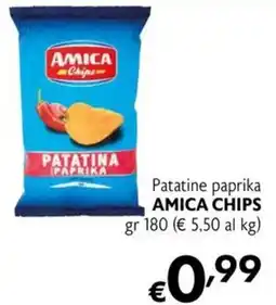 Maxi Supermercati Patatine paprika AMICA CHIPS offerta