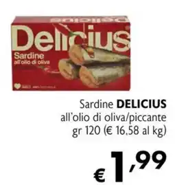 Maxi Supermercati Sardine DELICIOUS offerta