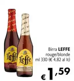 Maxi Supermercati Birra LEFFE rouge/blonde offerta