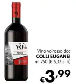 Maxi Supermercati Vino vo' rosso doc offerta
