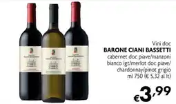 Maxi Supermercati Barone Ciani Bassetti offerta