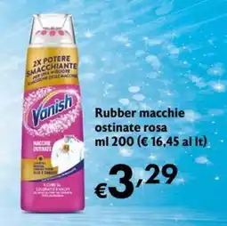 Maxi Supermercati Vanish macchie ostinate rosa offerta