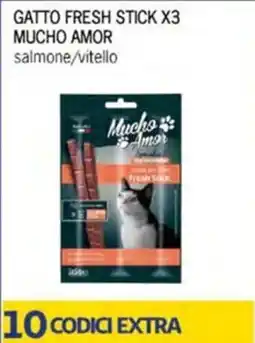 Maxi Supermercati Gatto Fresh Stick Mucho Amor offerta
