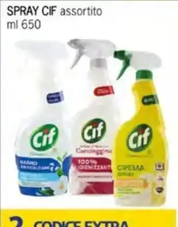 Maxi Supermercati Spray Cif assortito offerta