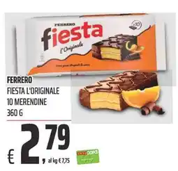 Coop Ferrero Fiesta l'Originale offerta