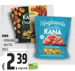 Coop Sfogliavelo Rana offerta