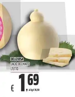 Coop Deliziosa Cacio Occhiato offerta